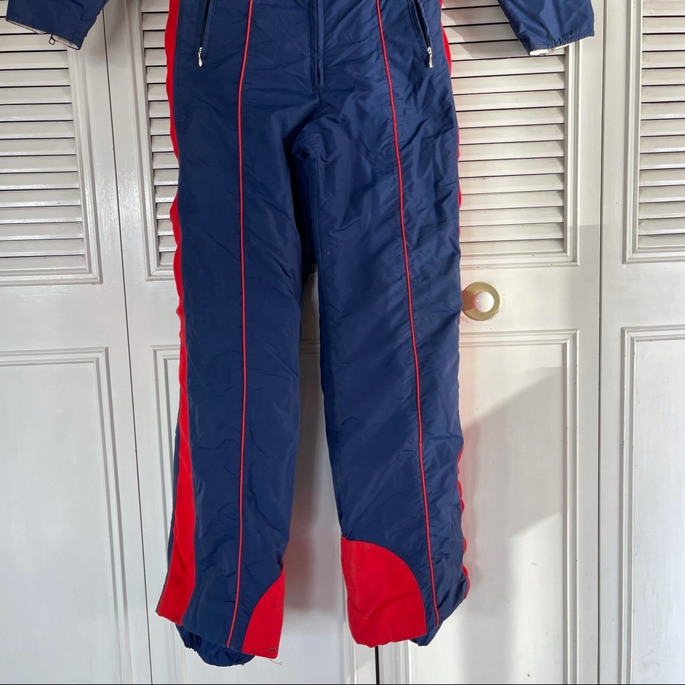 Retro Ski Women’s Jumpsuit from the 80’s Size Medium made in USA - Picture 5 of 16